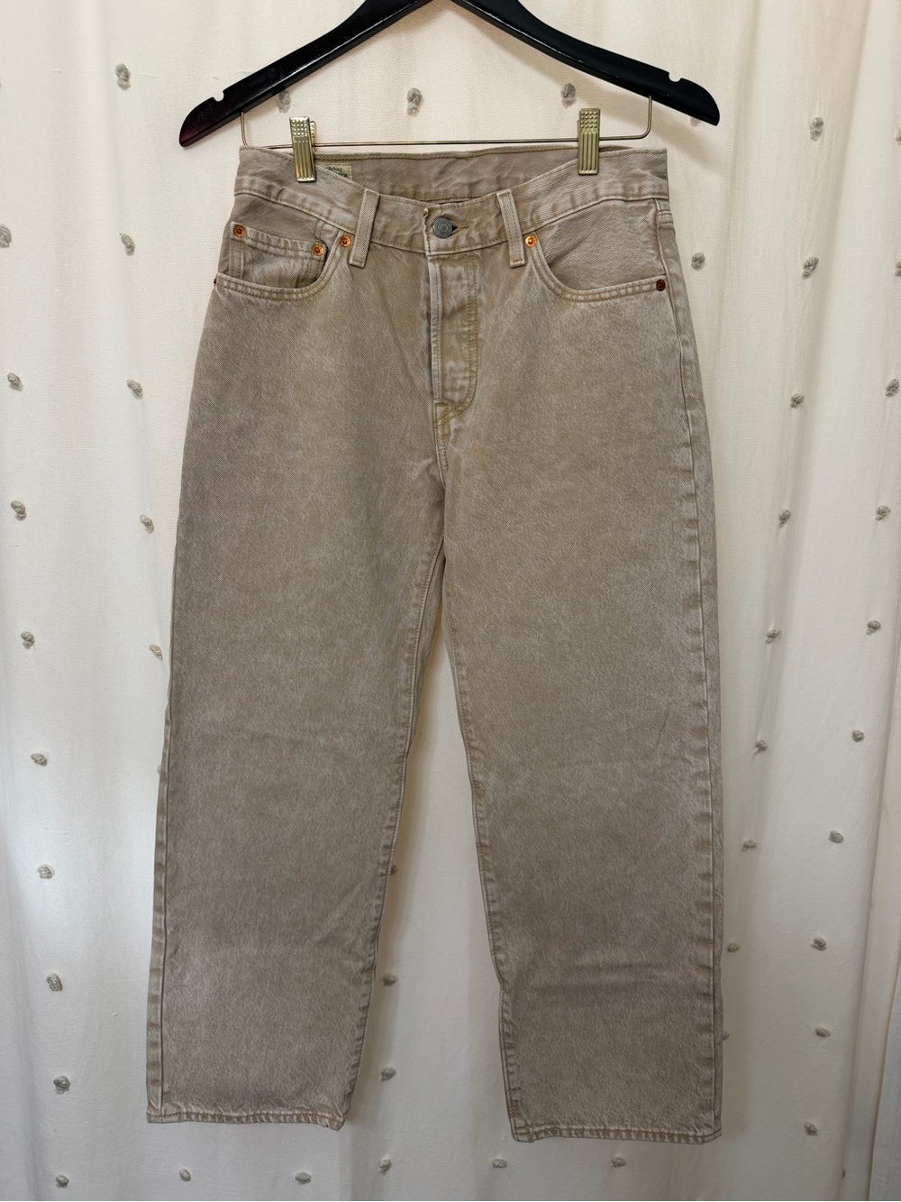 Levi's 501 90’s Straight Leg Jeans in Taupe